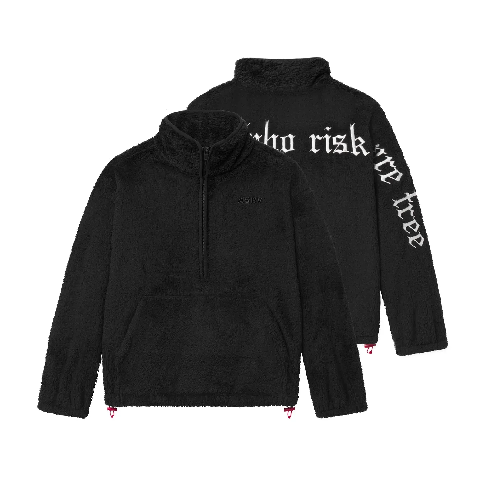 1006. Sherpa Recovery 1/2 Zip - Black/White