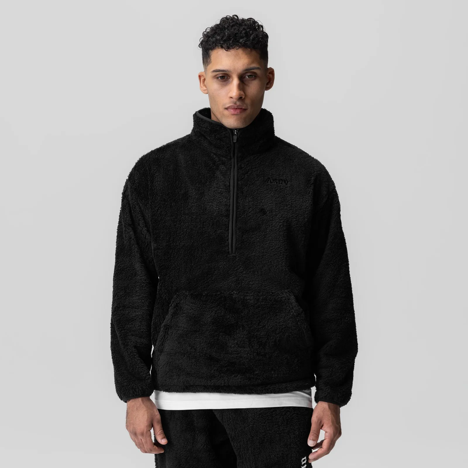 1006. Sherpa Recovery 1/2 Zip - Black/White