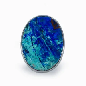 Azurite Turquoise Ring