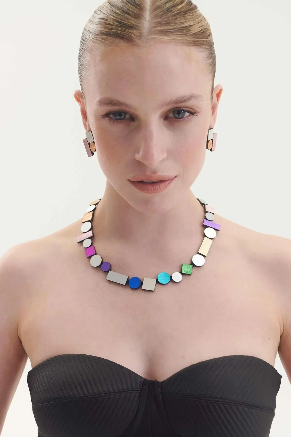 Bauhaus Rainbow Necklace