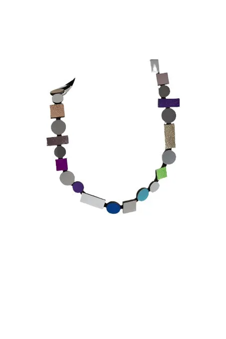 Bauhaus Rainbow Necklace