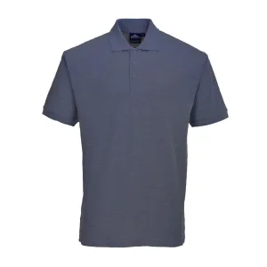 BB734-L Portwest Polo Shirt Metal Grey - Size L