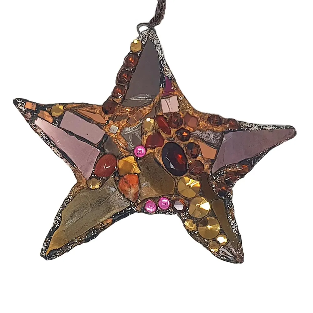 BRONZE STAR PENDANT NECKLACE - R, 1991