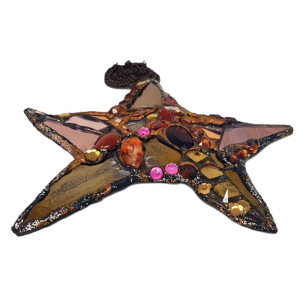 BRONZE STAR PENDANT NECKLACE - R, 1991