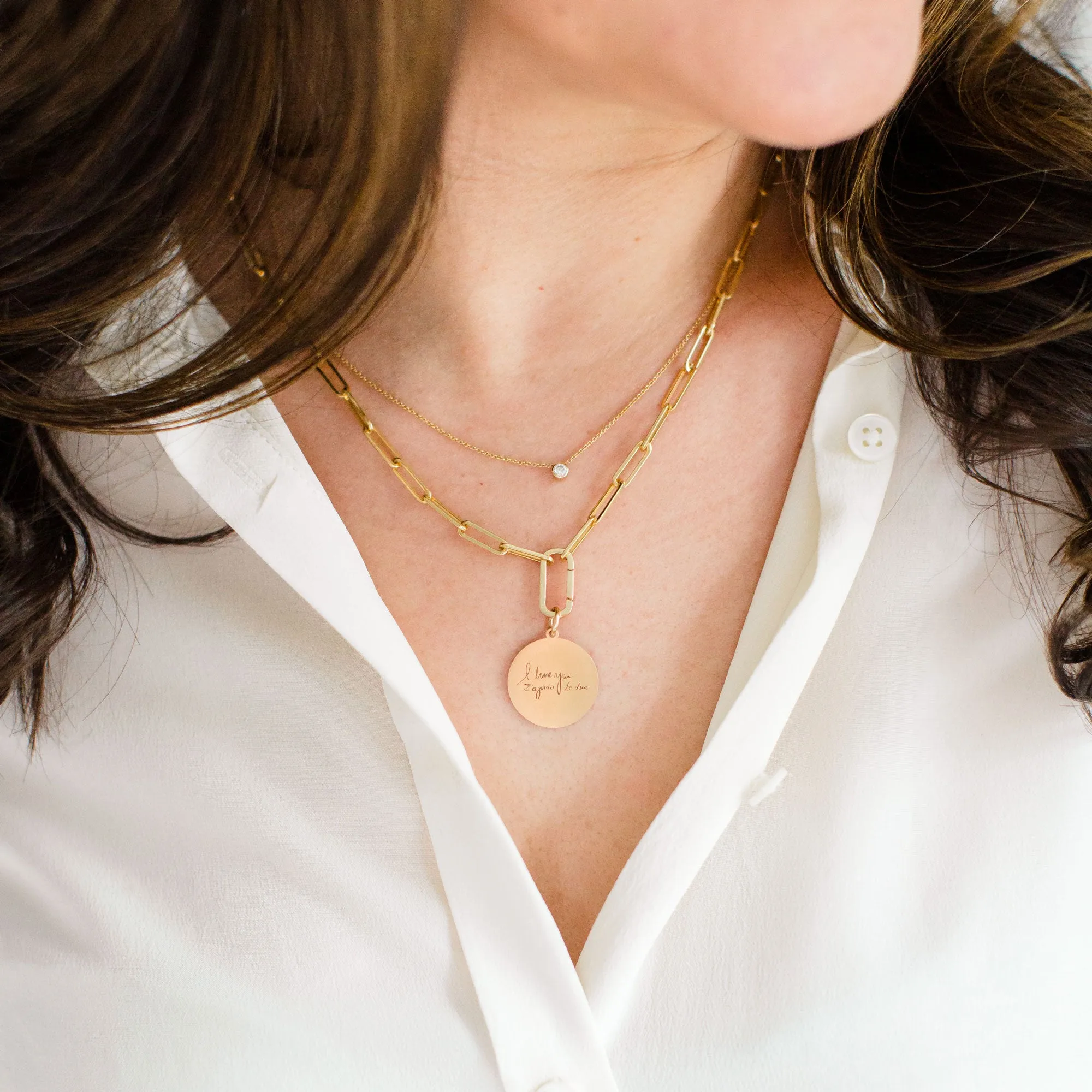 Build Your Own 14K Gold Heirloom Charm Necklace