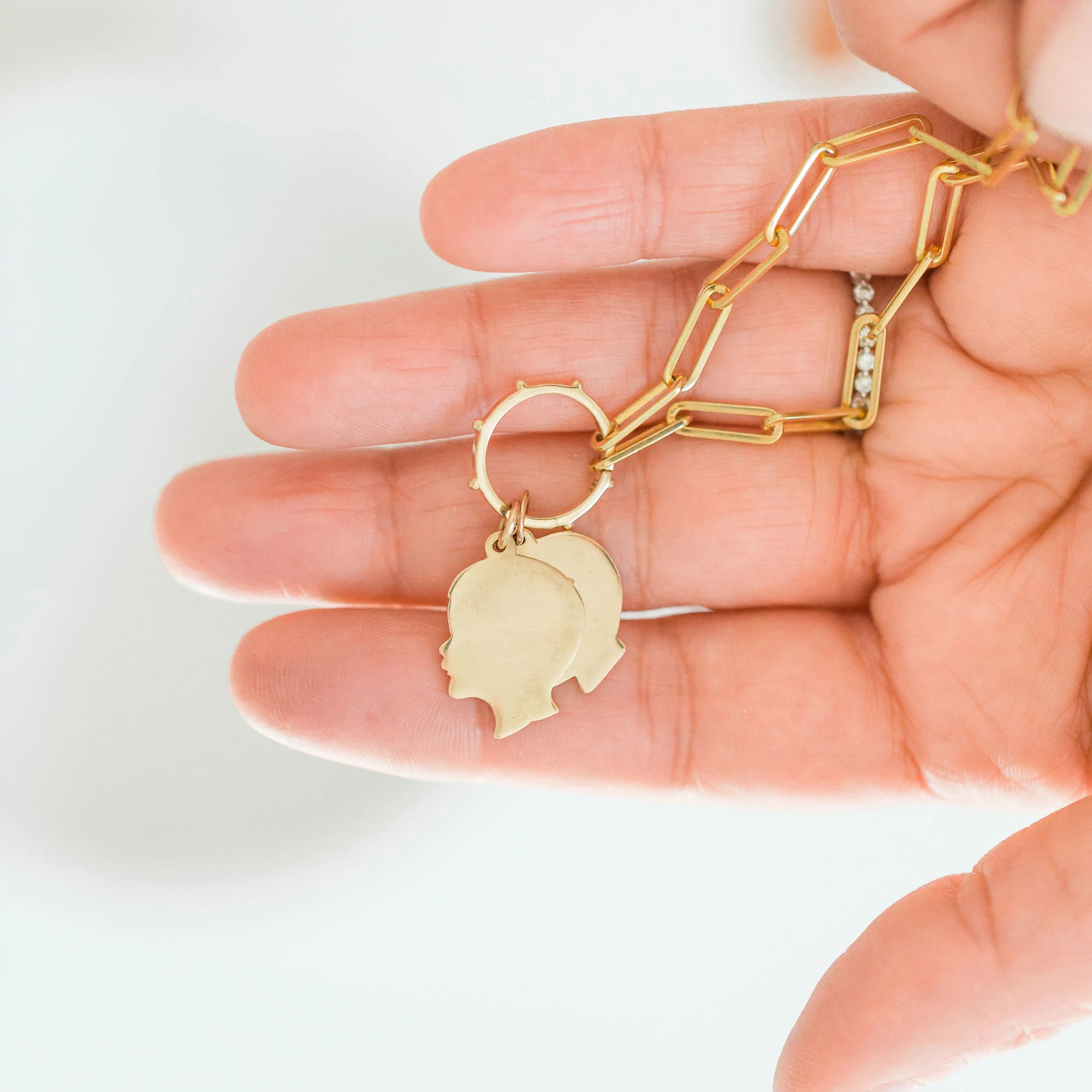 Build Your Own 14K Gold Heirloom Charm Necklace