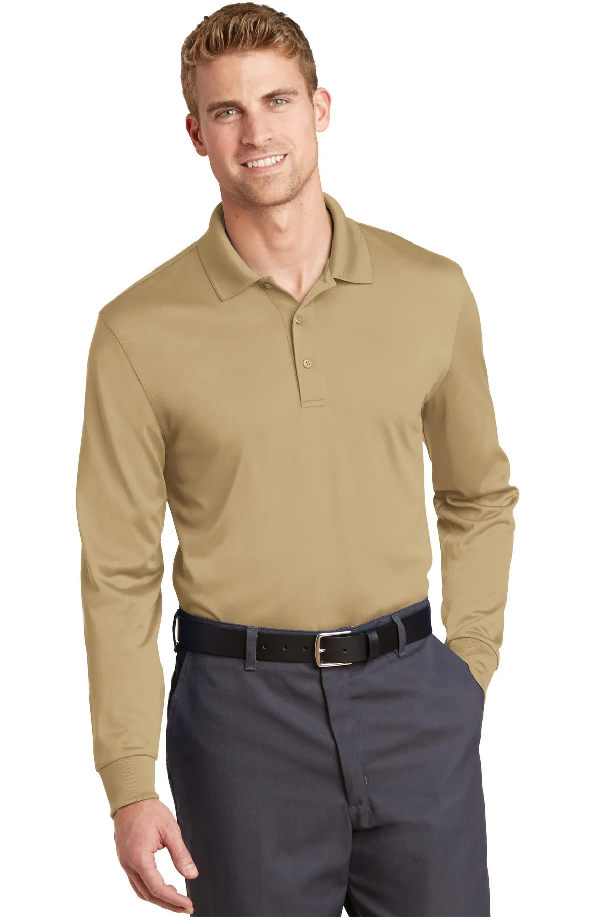 CornerStone Select Snag-Proof Long Sleeve Polo. CS412LS