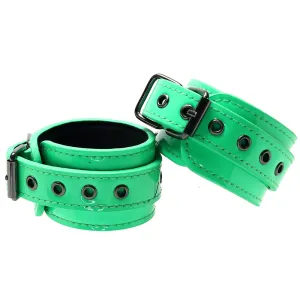 Electra Play Things Wrist Cuffs in Neon Green