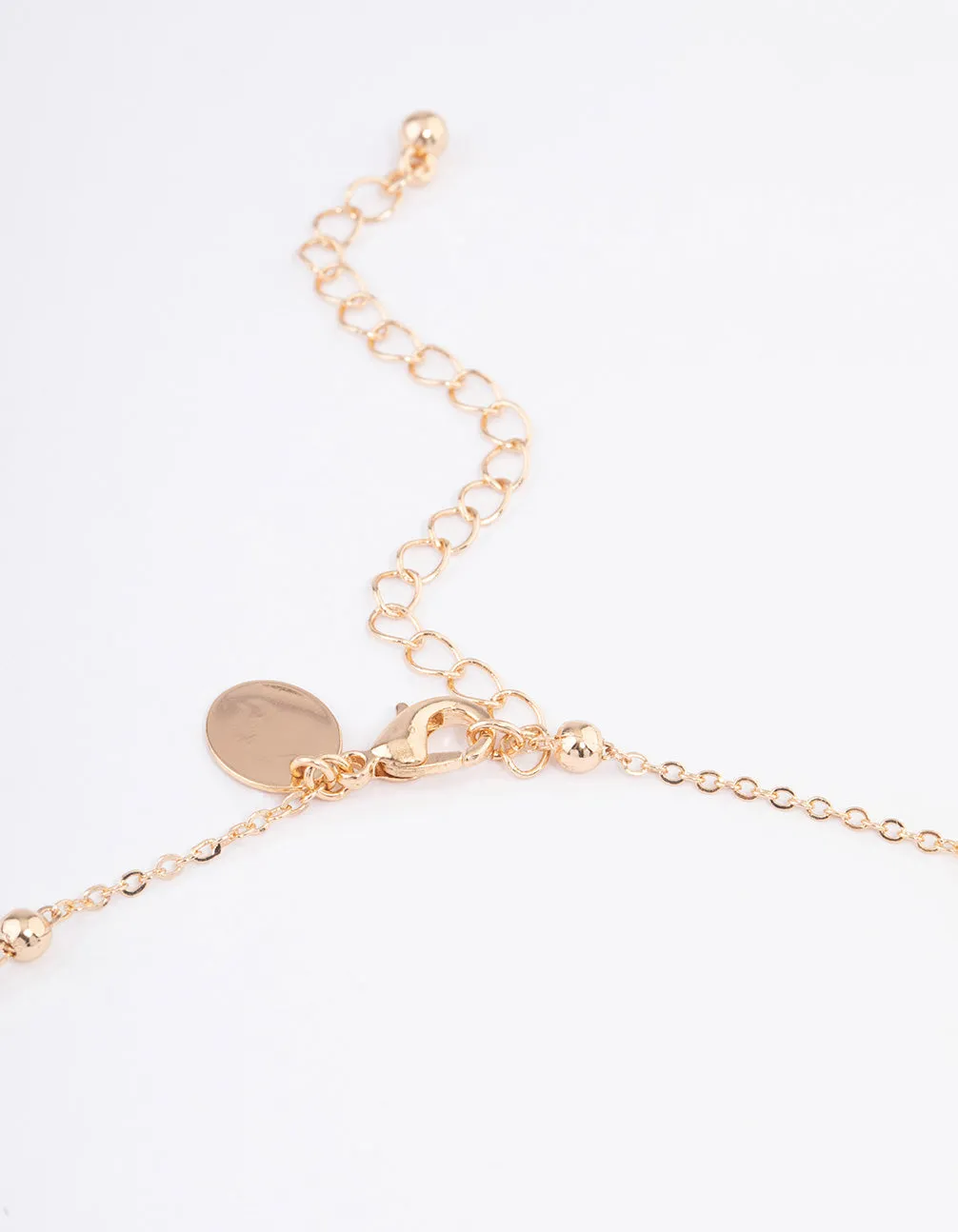 Gold Bold Heart Necklace