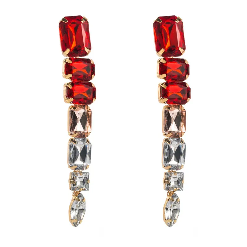 Klara Red Earrings