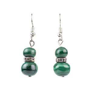 Malachite Earrings