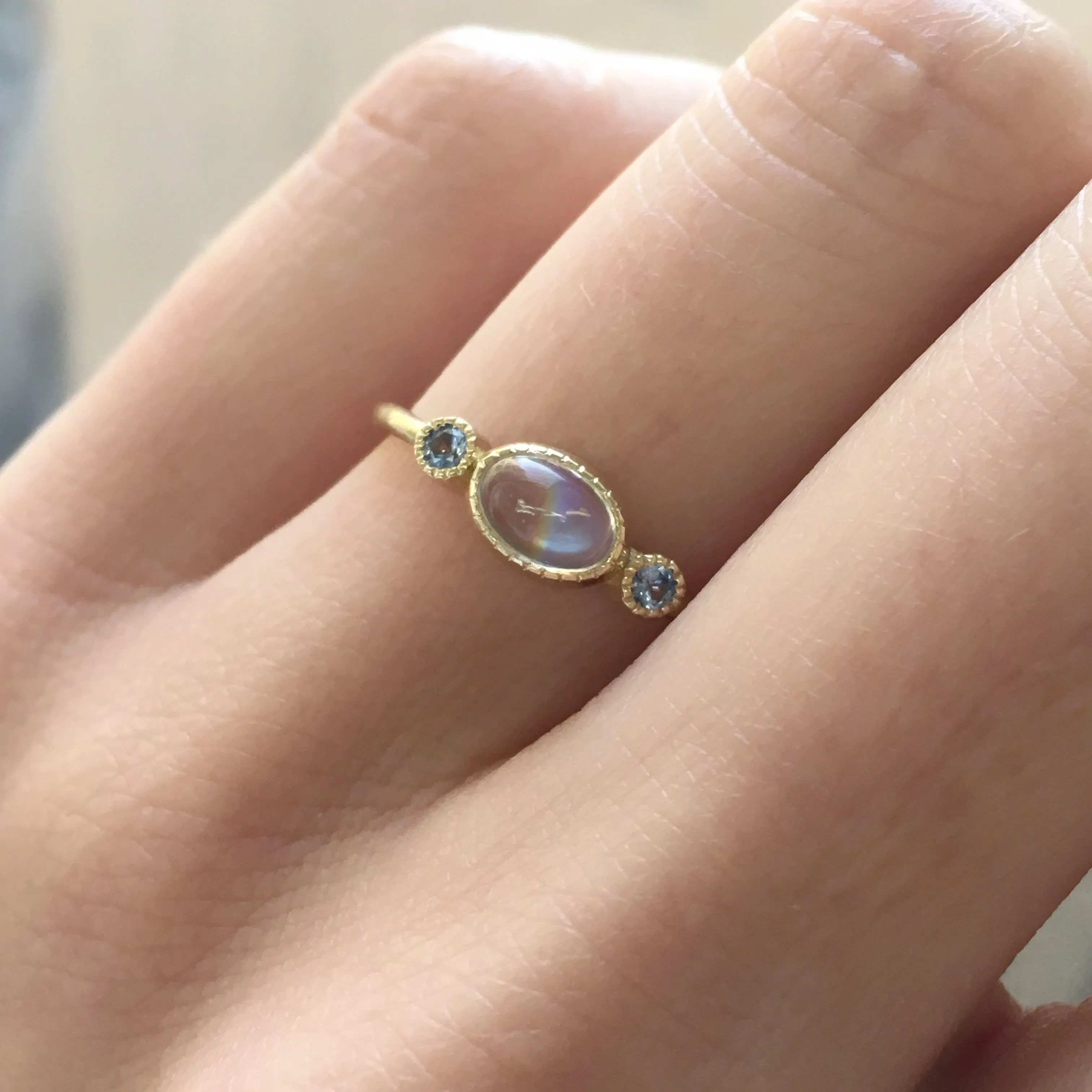 Moonstone Reese Ring