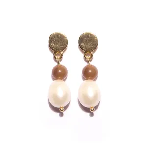 Mãos da Terra Diana Pearl Earrings