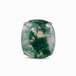 Moss Agate Ring