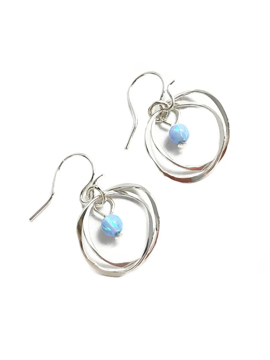 Opal Orbit Dangles