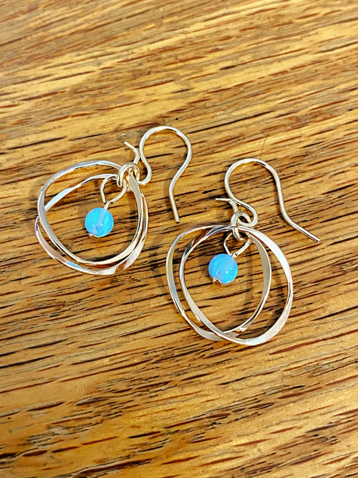 Opal Orbit Dangles