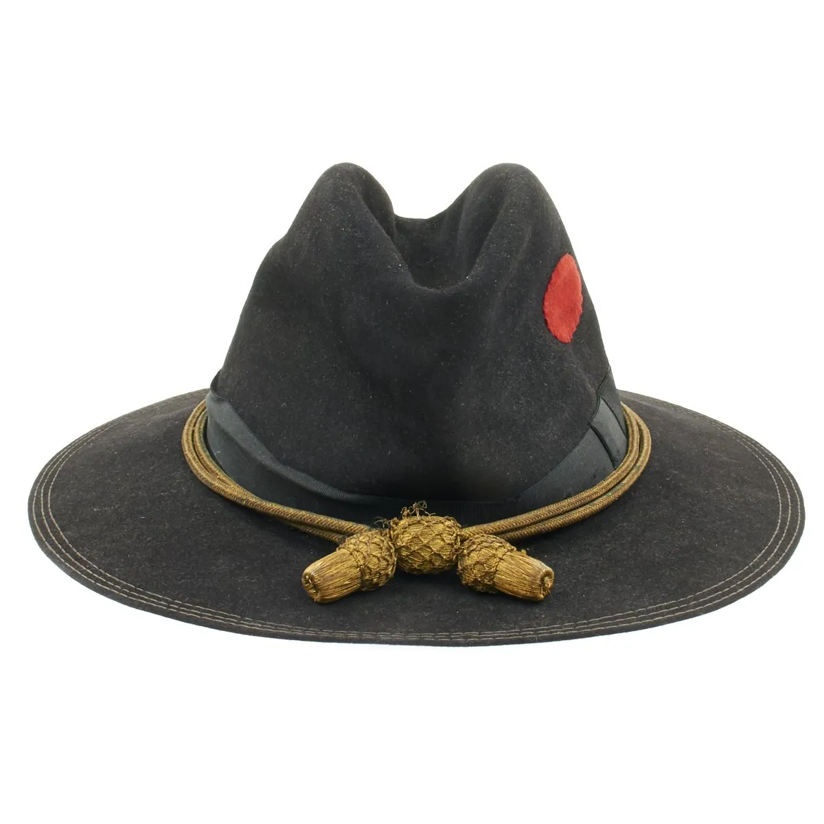 Original U.S. Indian Wars Model 1889 Black Campaign Hat by Conqueror