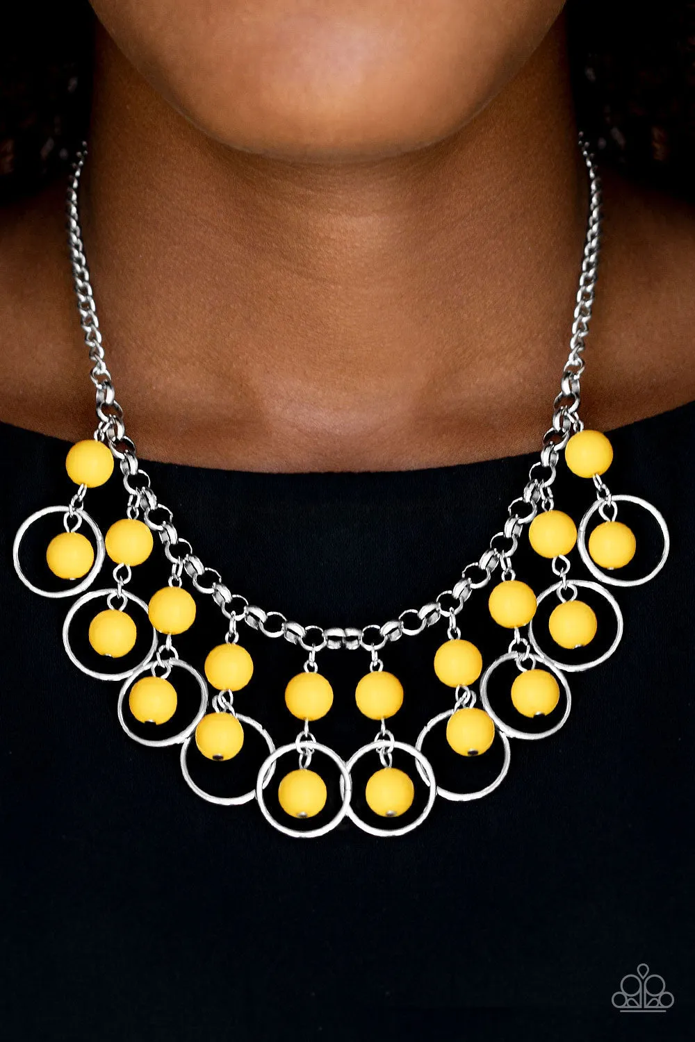 Really Rococo Yellow-Necklace