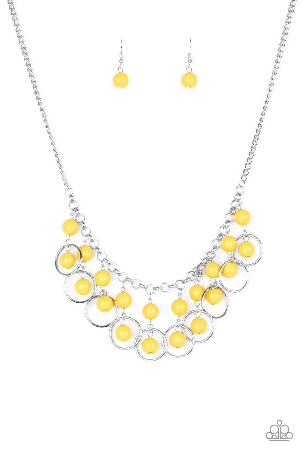 Really Rococo Yellow-Necklace