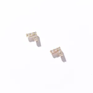 Riri Arrow Studs | 14k Gold