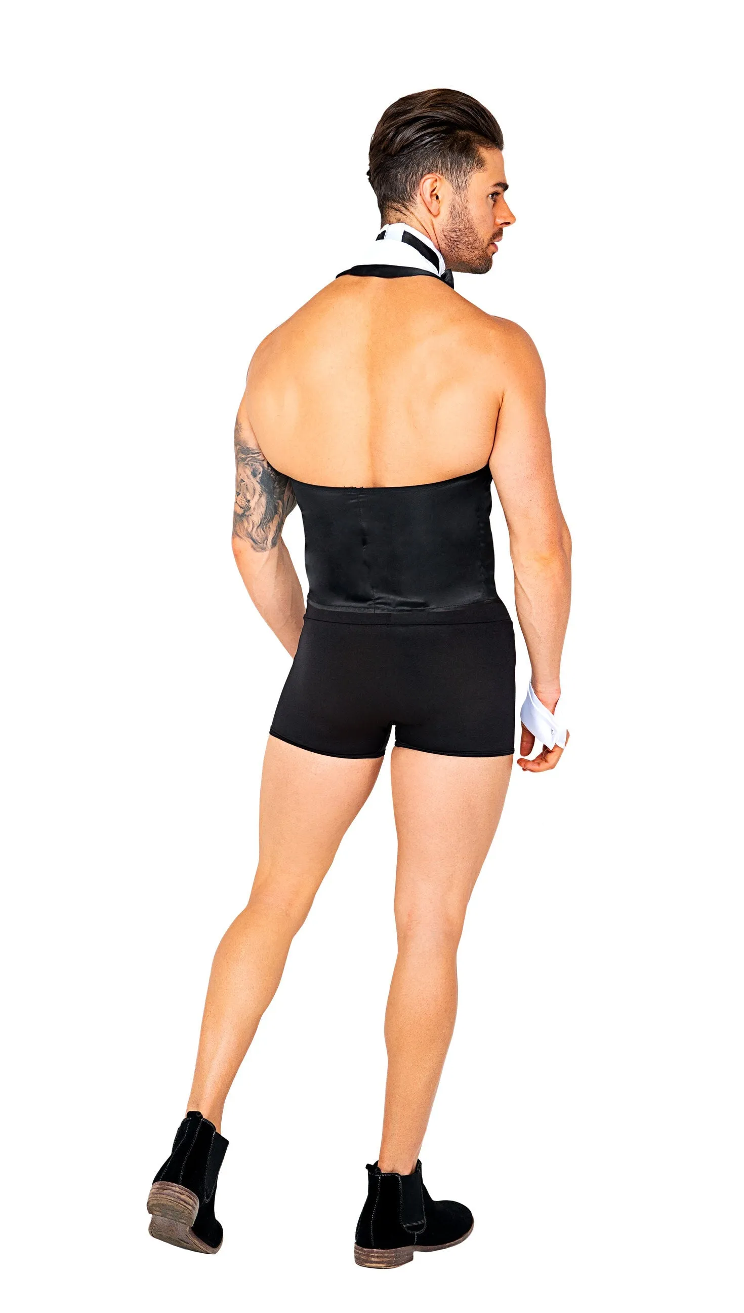 Roma 4pc Butler Beefcake Costume