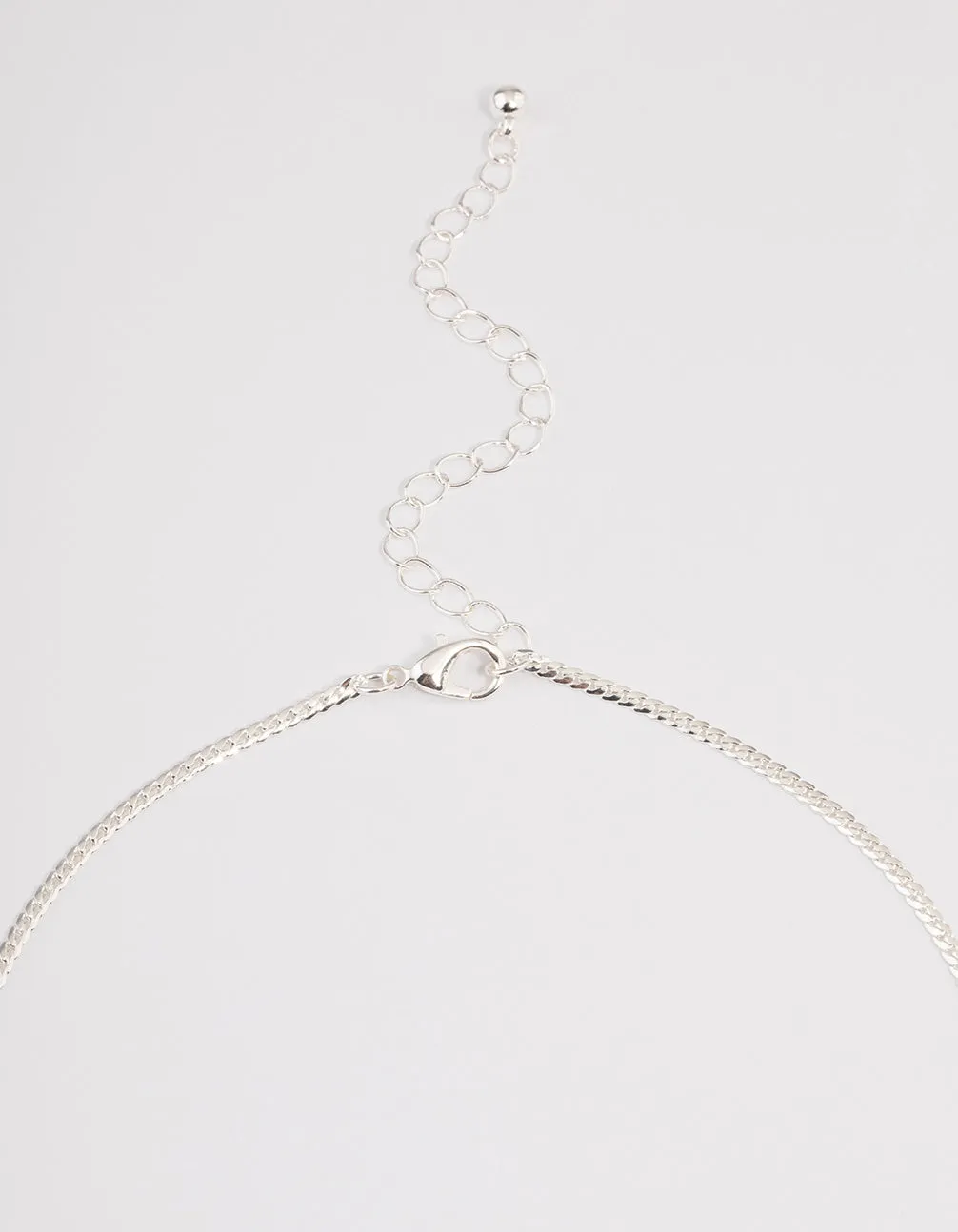 Silver Wheat Chain Necklace