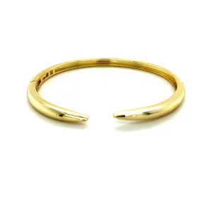 Solid Claw Bangle Bracelet