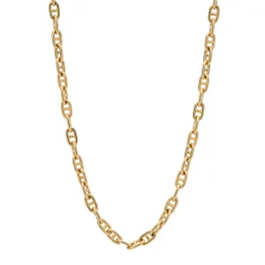 Stephanie Windsor 14k Large Solid Mariner Link Chain