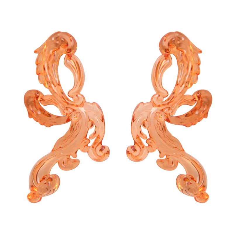 TEEK - Vibrant Butterfly Drop Earrings