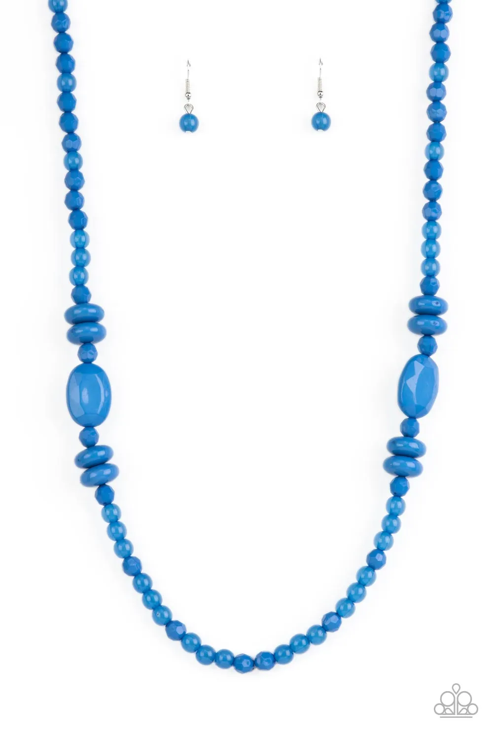 Tropical Tourist Blue-Necklace