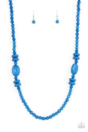 Tropical Tourist Blue-Necklace