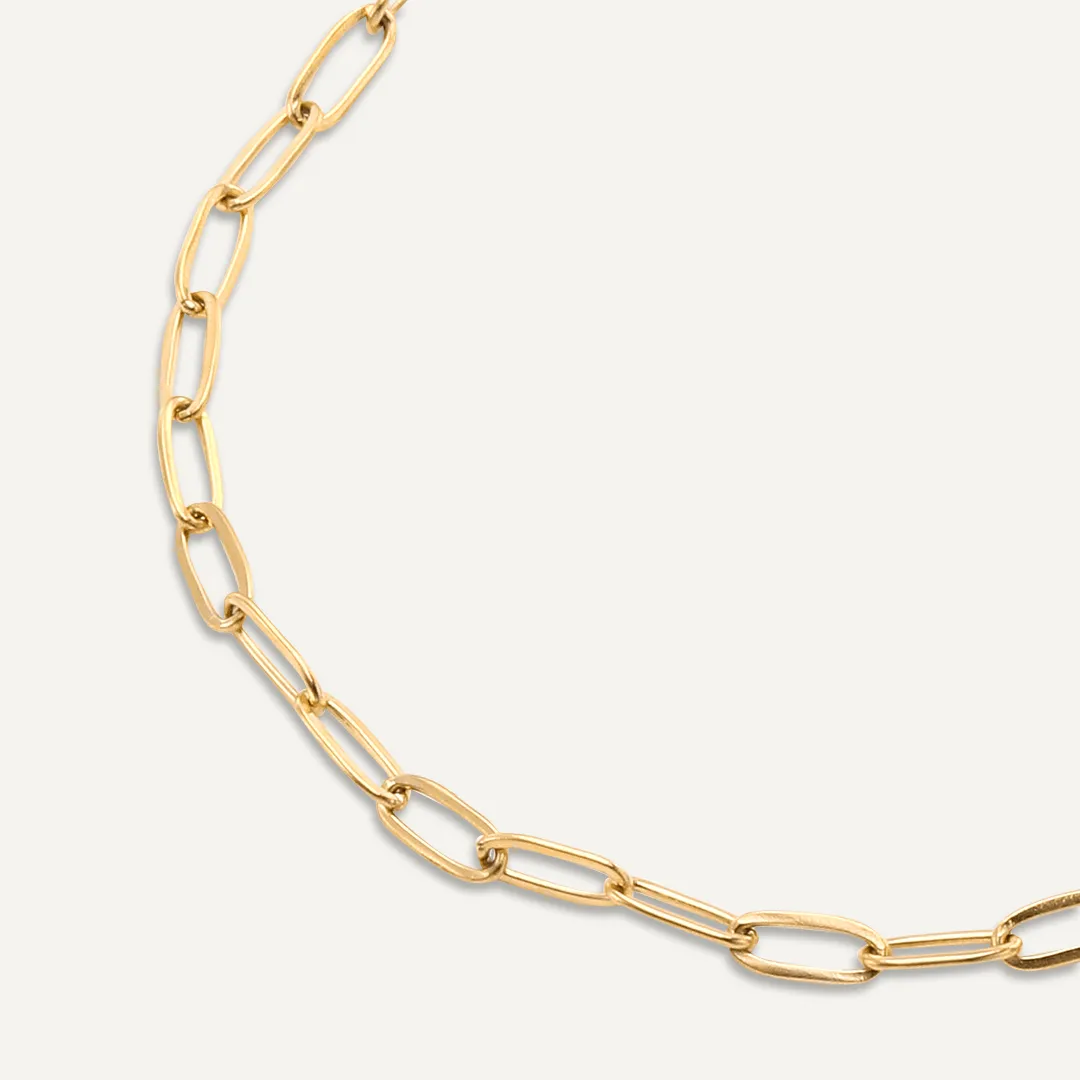 Vibes | Delicate Gleam Clasp Bracelet | 18K Gold-Plated