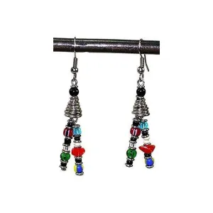 Vibrant Life Earrings Zakali Creations