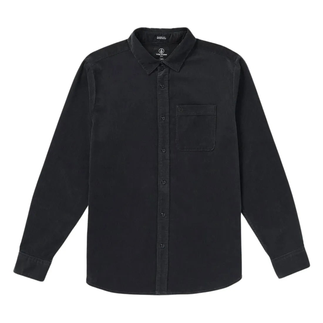 Volcom Zander Longsleeve Shirt - Asphalt Black