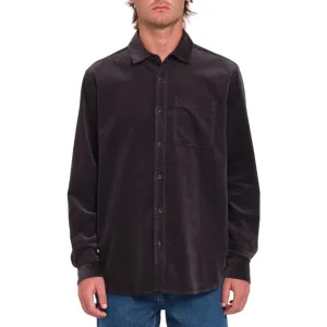 Volcom Zander Longsleeve Shirt - Asphalt Black